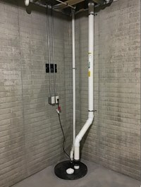 Delafield Sump Crock Radon System Delafield Sump Crock Radon System